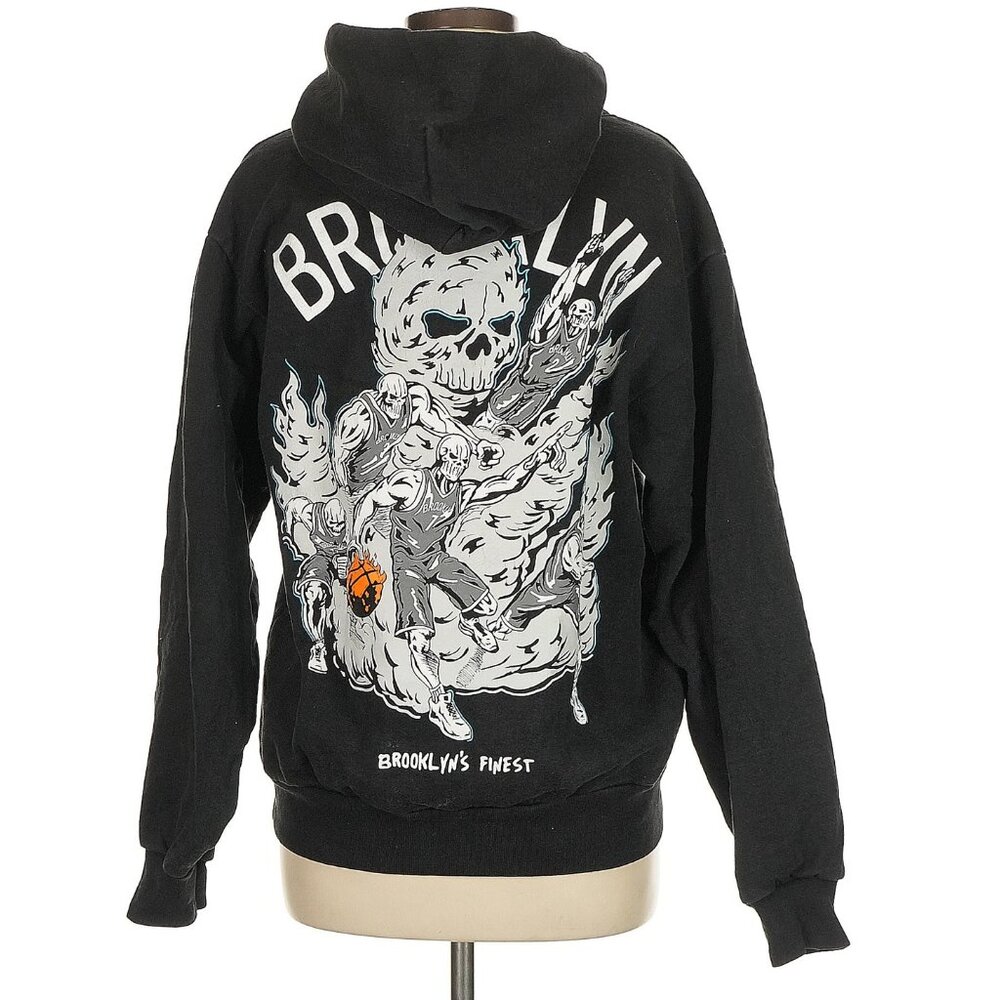 Warren Lotas x NBA Brooklyn Nets Hoodie Sweatshirt Medium